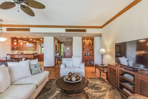 Main Room with smart TV and music