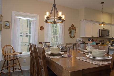 Dining Area with High Chair