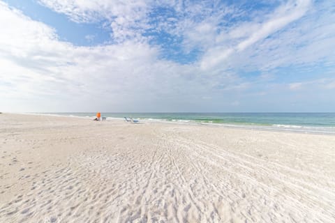 On the beach