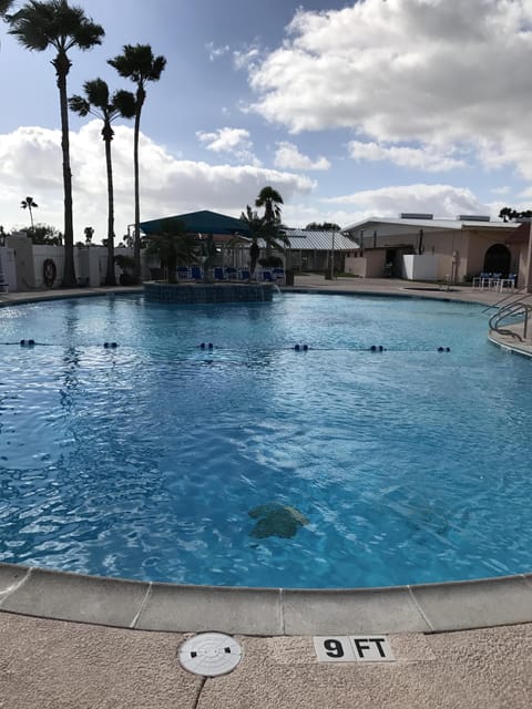 Indoor pool, a heated pool