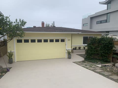 Two car driveway parking