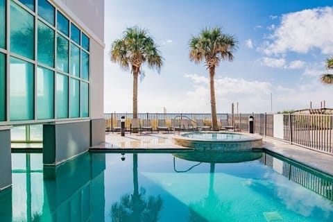 Indoor pool, a heated pool