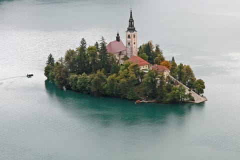 The Island in Lake Bled.