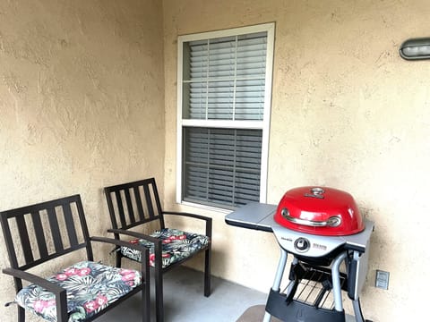 Electric BBQ. Private to condo guests