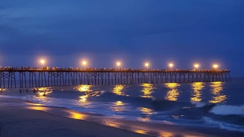 On the beach