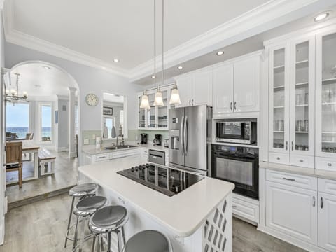 Bar Seating in Kitchen