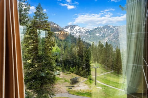 View off our living room of the Mountain Run and Resort chair.