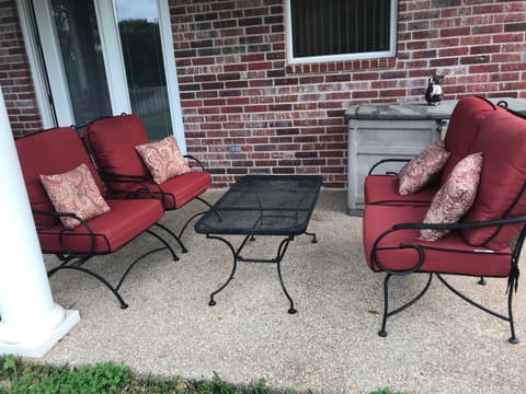 Enjoy some backyard relaxing.