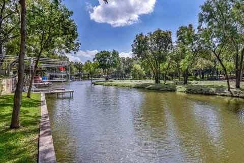Our cove is perfect to float, swim, fish and explore!