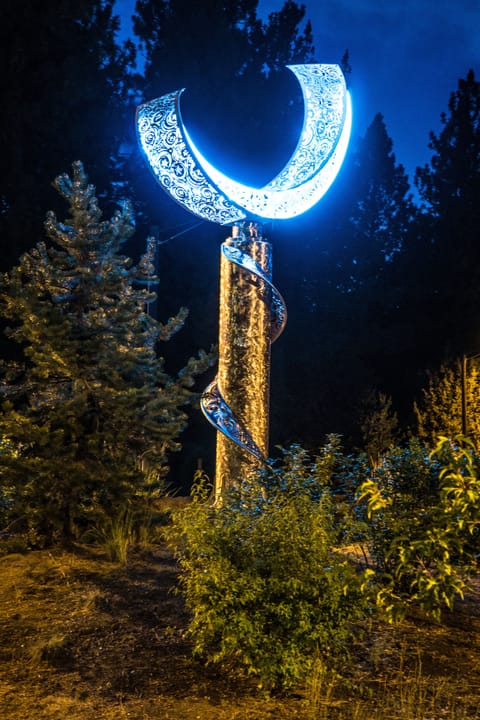 "The Milky Way"  by Artist: Devin Laurence Field. "Round About Art" in Bend. 
