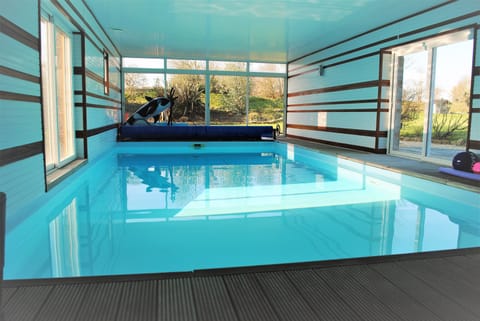 Indoor pool, a heated pool