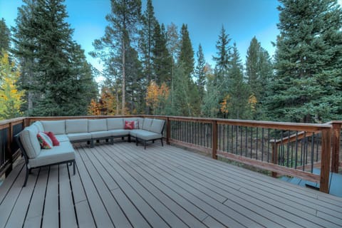 Back deck off living room
