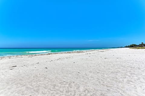 On the beach