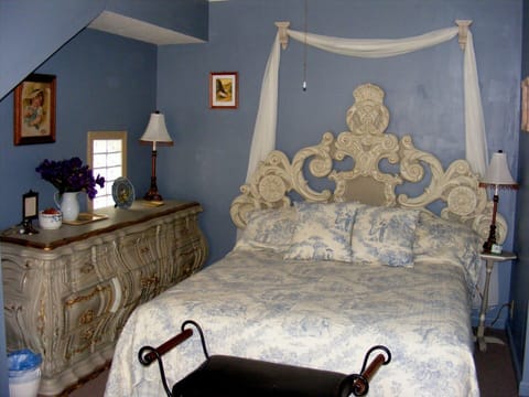 French Blue Bedroom 