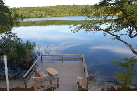 Stunning waterfront home on Flax Pond. Rated 2nd best pond on Cape Cod (by Cape Cod Online).