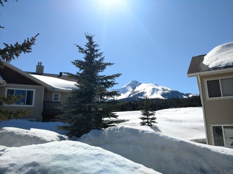 View from outside the front door