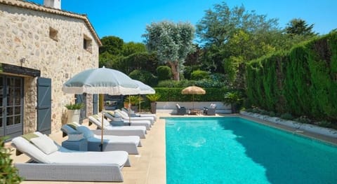 View from the deep end of the pool