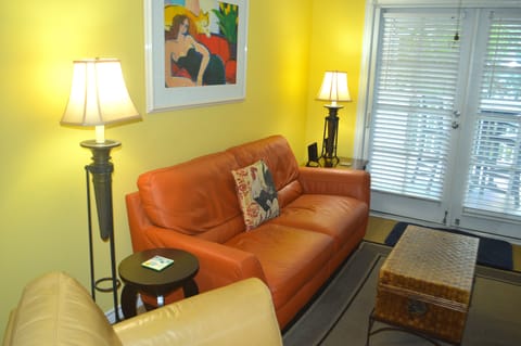 Italian leather furniture in your living room.