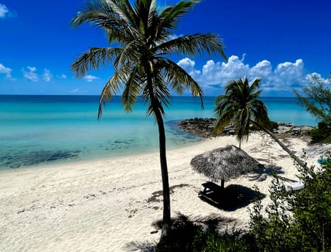 Beach nearby, sun loungers, beach towels