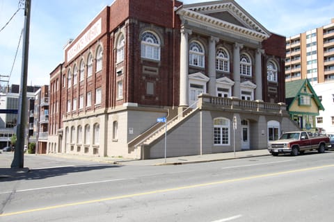 Outside - Exterior view of the building