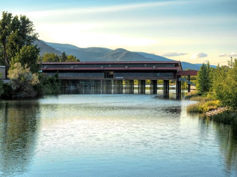 Sandpoint, Idaho - Cedar Street Bridge and Public Market