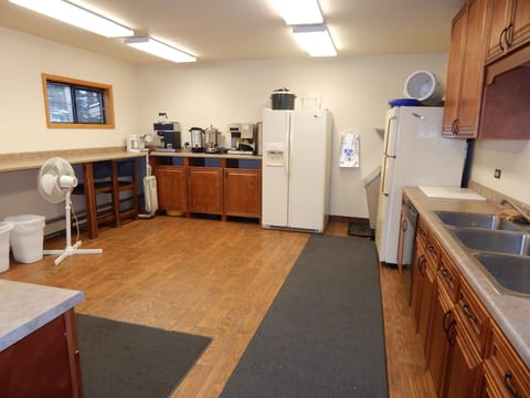 Beaver Village Clubhouse kitchen for meeting room