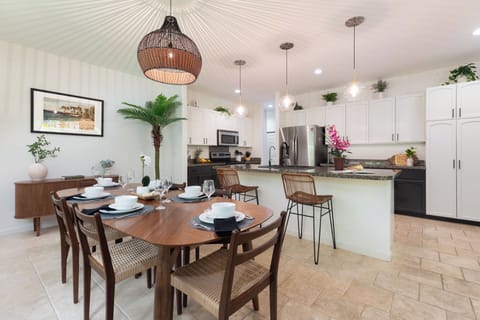 Open Dining and Kitchen!