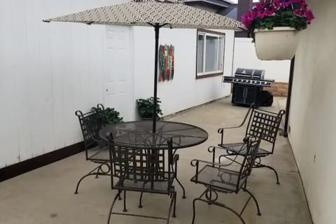 Patio and BBQ