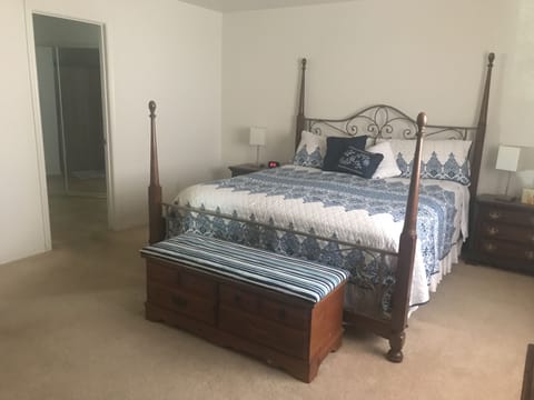 Master Bedroom with California King