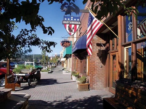 Enjoy walking in downtown Truckee