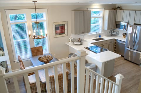 Open Kitchen fully equipped for preparing meals