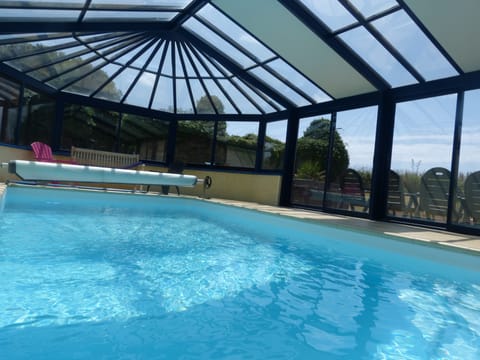 Indoor pool, a heated pool