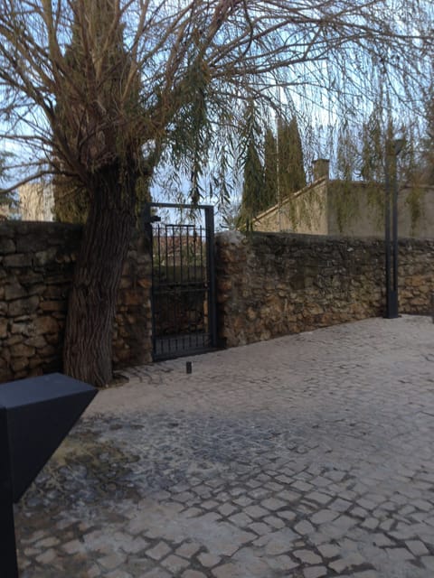 Entrance of the building via gate