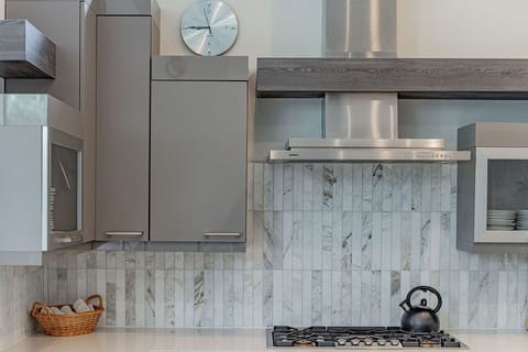 Cooking Range + Hood - Walker Luxury Vacation Rentals