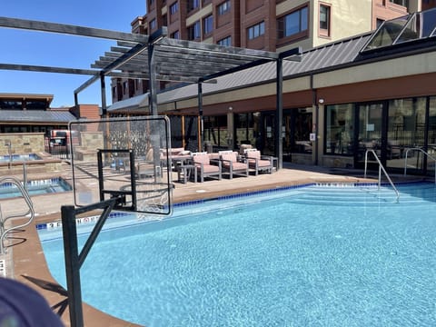 Indoor pool, a heated pool