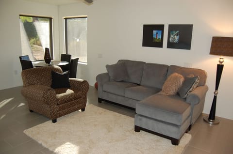 Living Room with sofa sleeper