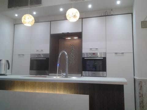 Kitchen (Island and 2 ovens)