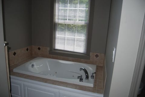 Jetted spa tub in master suite #1