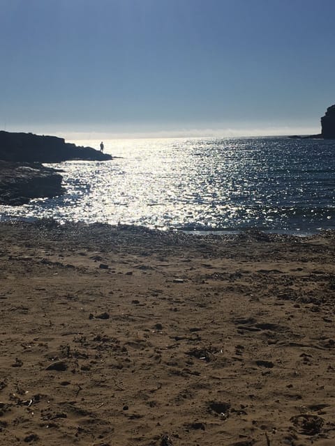 Beach nearby, sun loungers