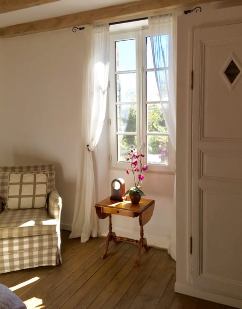 Comfortable reading area