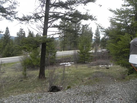 View from sitting area outside the apartment.