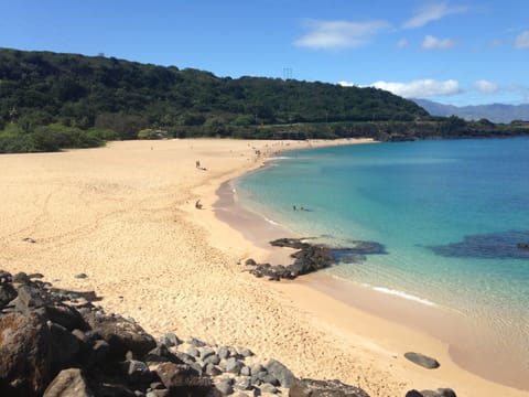 Beach nearby, beach towels