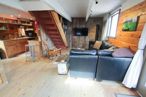 Living room as viewed from just inside the front door.