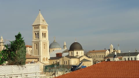 View towards the Christian quarter