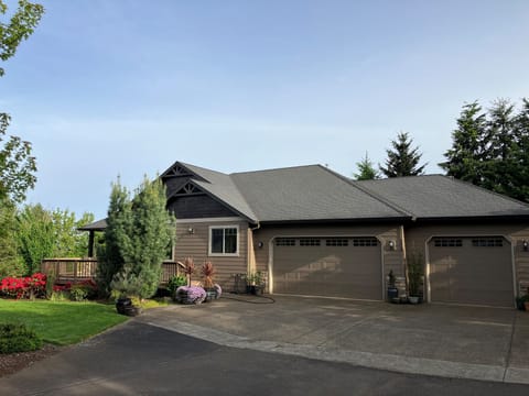 Front of house. B&B guest suite is accesed via backyard.