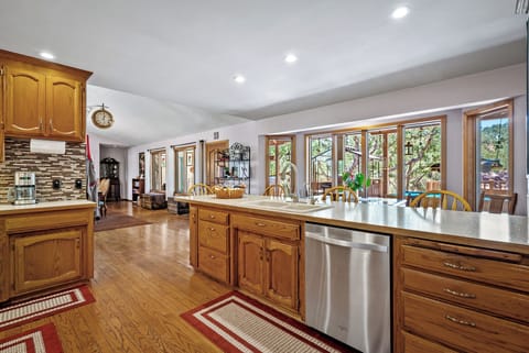 Beautiful views even from the sink