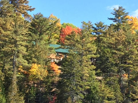 The Fall Season is beautiful at the cabin. 16 aces and 815 of water frontage. 