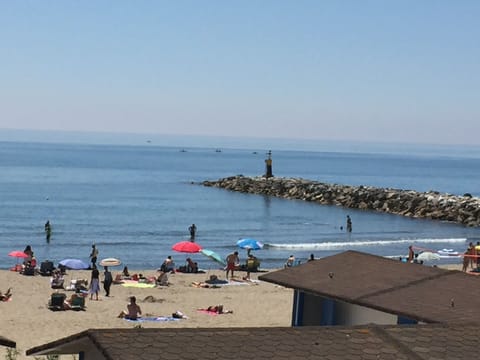 Beach nearby, beach towels