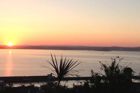 Sunrise over the sea