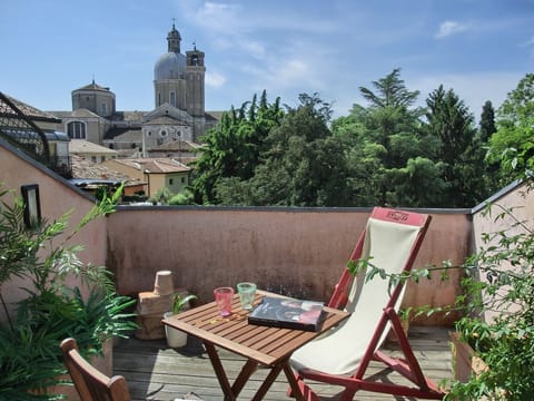 The terrace and the view